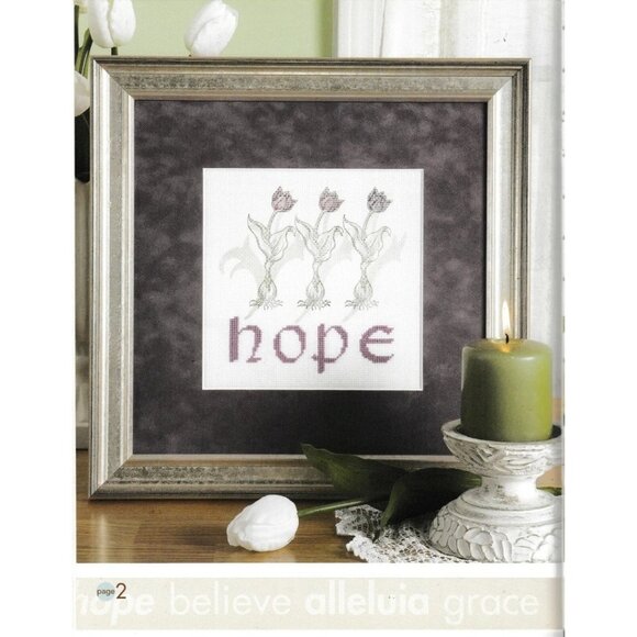 Cross Stitch Leisure Arts Stamp n Stitch Inspirational 4115 Chart Booklet USA - Picture 3 of 5